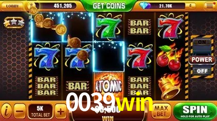 Jackpots e promoções na 0039win
